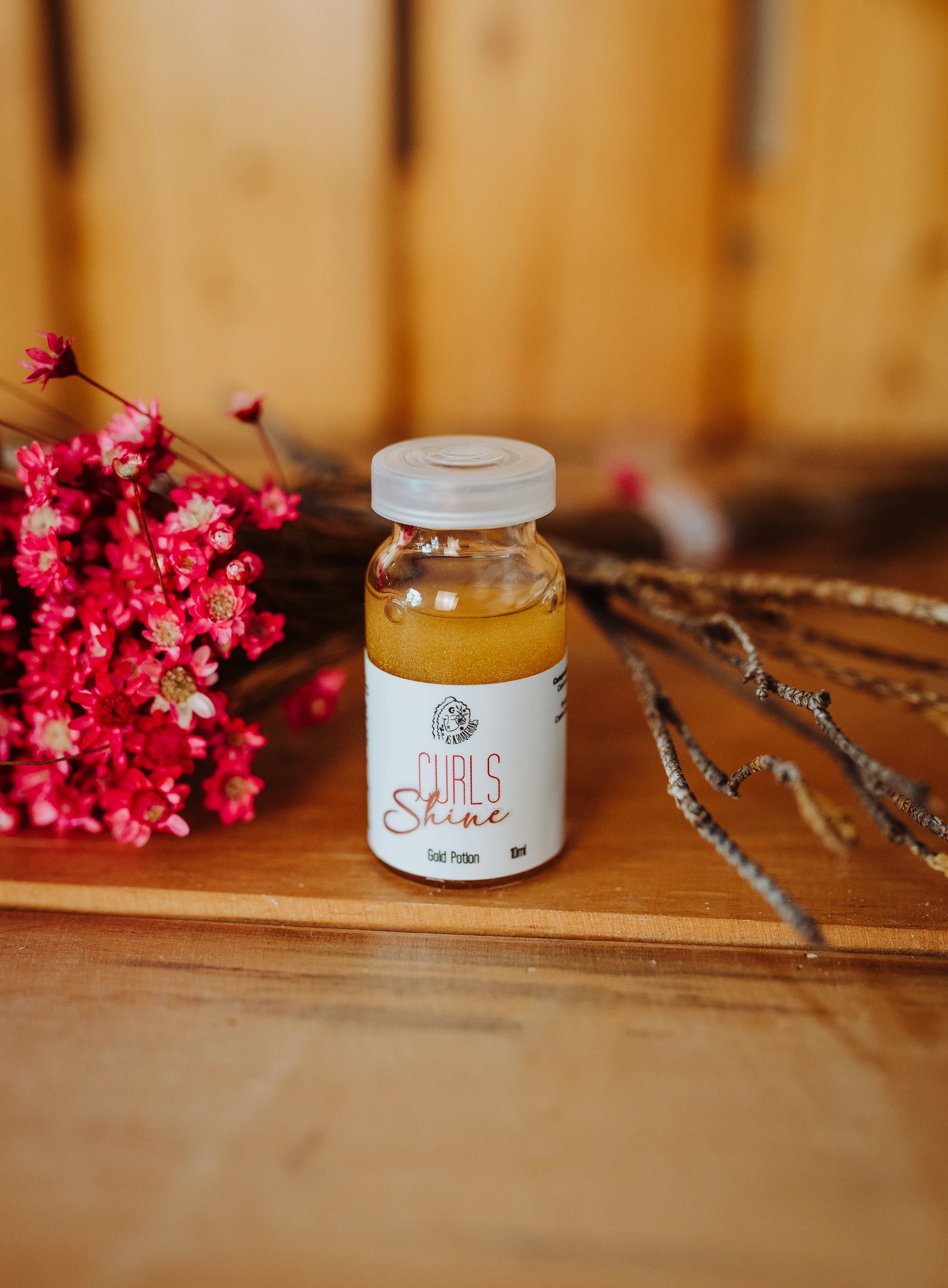 Ampola Hidratante Gold Potion